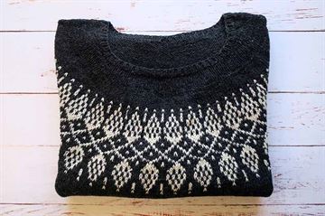 Humulus sweater med smukt mønster