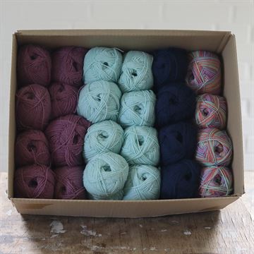 Sock Box Mix 111  - min. 12 par strømper
