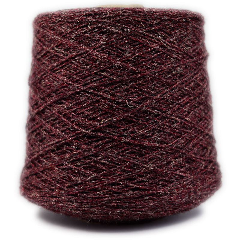 2 - Authentic Wool - Linen Wine - 410g