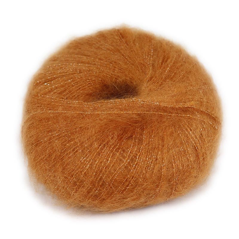 Silk Mohair Lux Dusty Orange - 30111