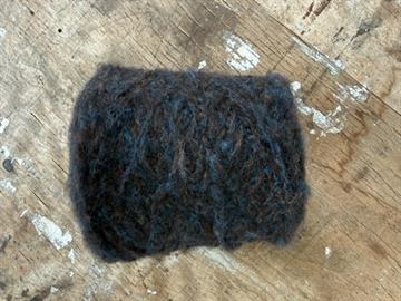 brushed blue brown