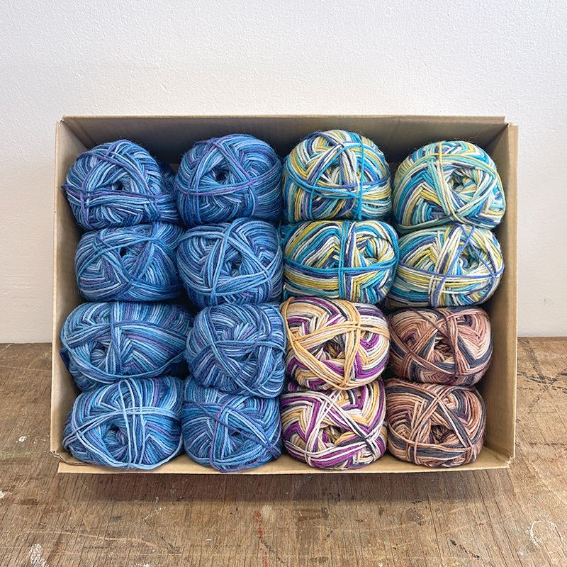 Sock Box 75 - 3 Mixed - minimum 8 par strømper
