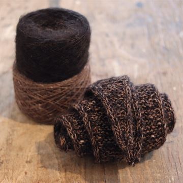 Sophie Scarf kit - Hot Chocolate