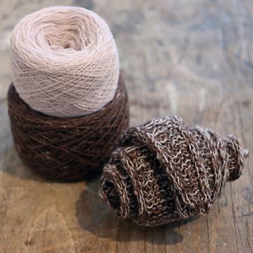 Sophie Scarf kit - Cookies and Cream