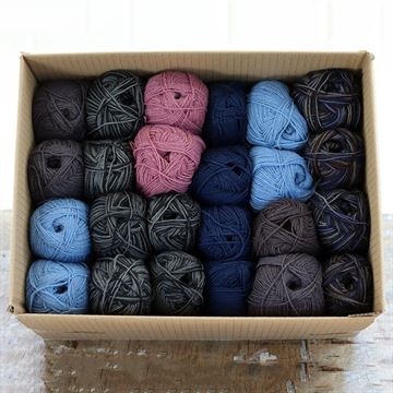 Sock Box Mix A  - min. 12 par strømper