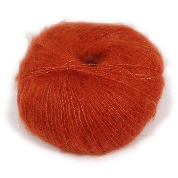 Silk Mohair Lux Papaya