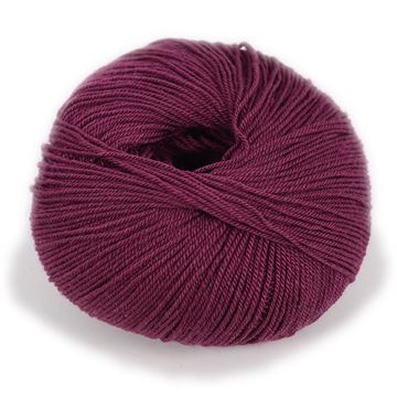 Lana Gatto Perlata d'Australia - Plum - Merino Fino 