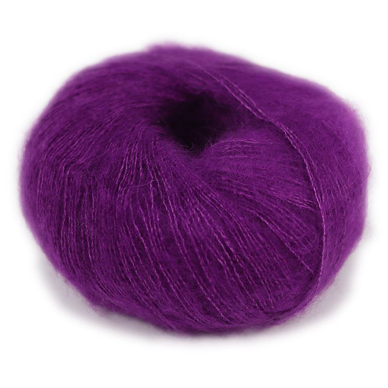 Silk Mohair Royal Purple