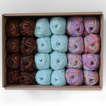 Sock Box Mix C  - min. 12 par strømper