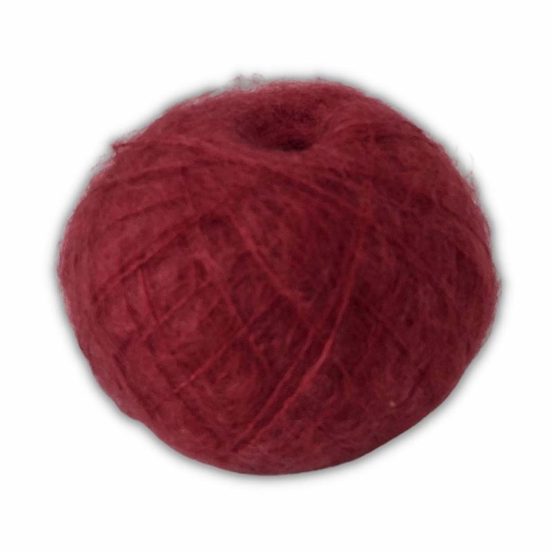 135 Wine Red Blackhill Silk Kid Mohair  25 G