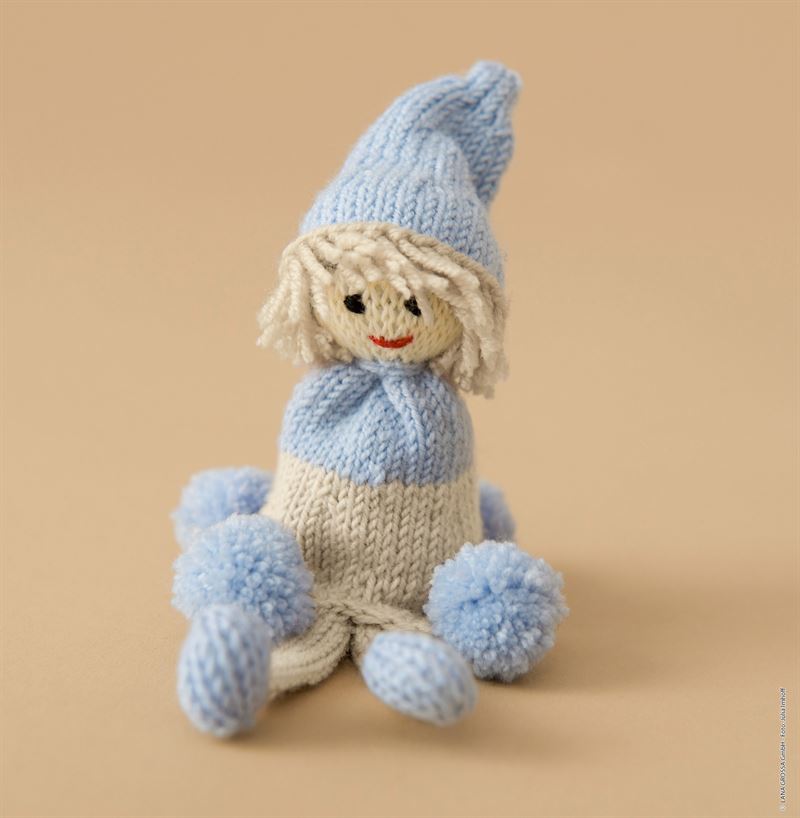 Fingerdukke - Cool Wool Baby - Dansk opskrift