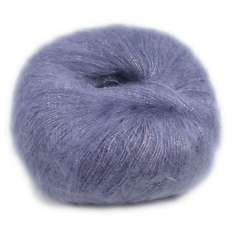 Silk Mohair Lux Bly Viol - 09380