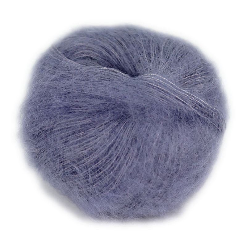 Silk Mohair Bly Viol - 09380