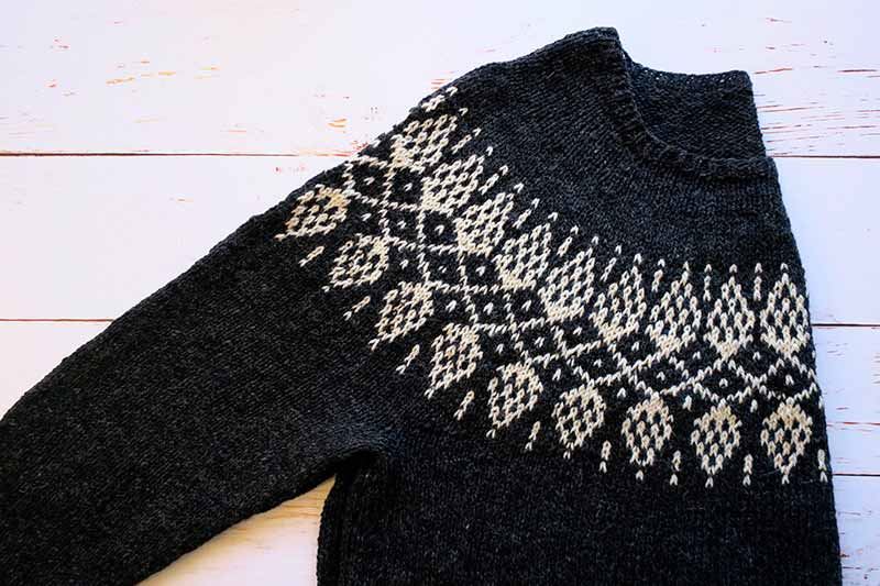 Humulus sweater opskrift med smukt 