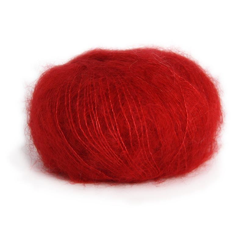 45 Dyb Rød Blackhill Silk Kid Mohair  25 G