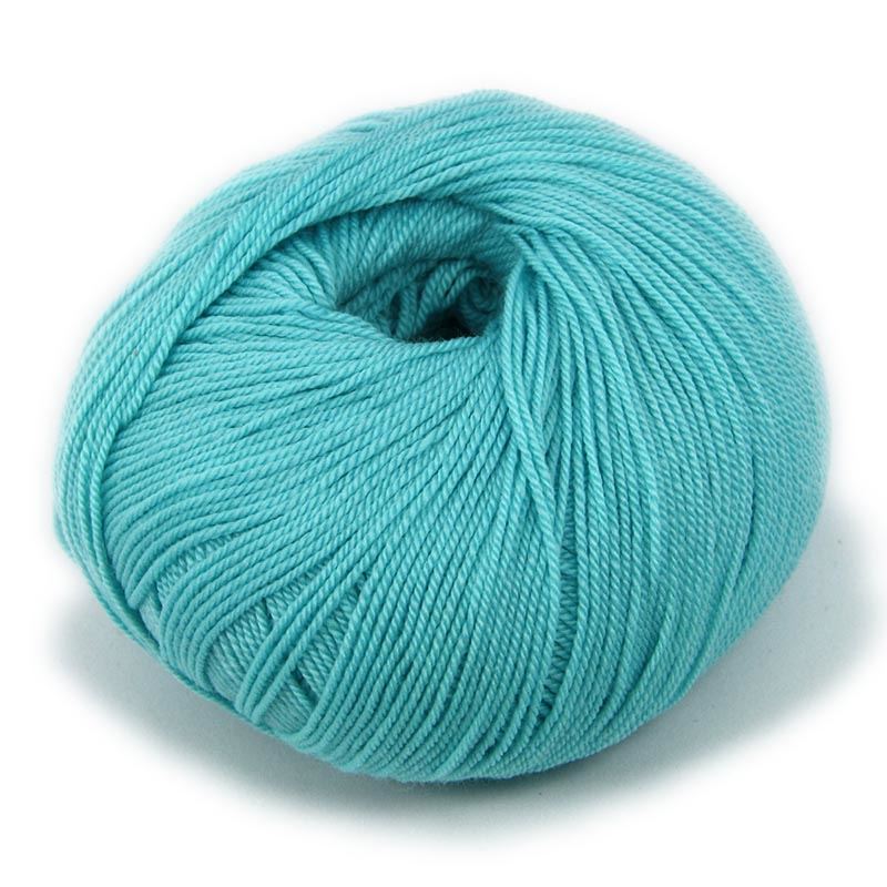 Lana Gatto Perlata d\'Australia - Turquoise - Merino Fino