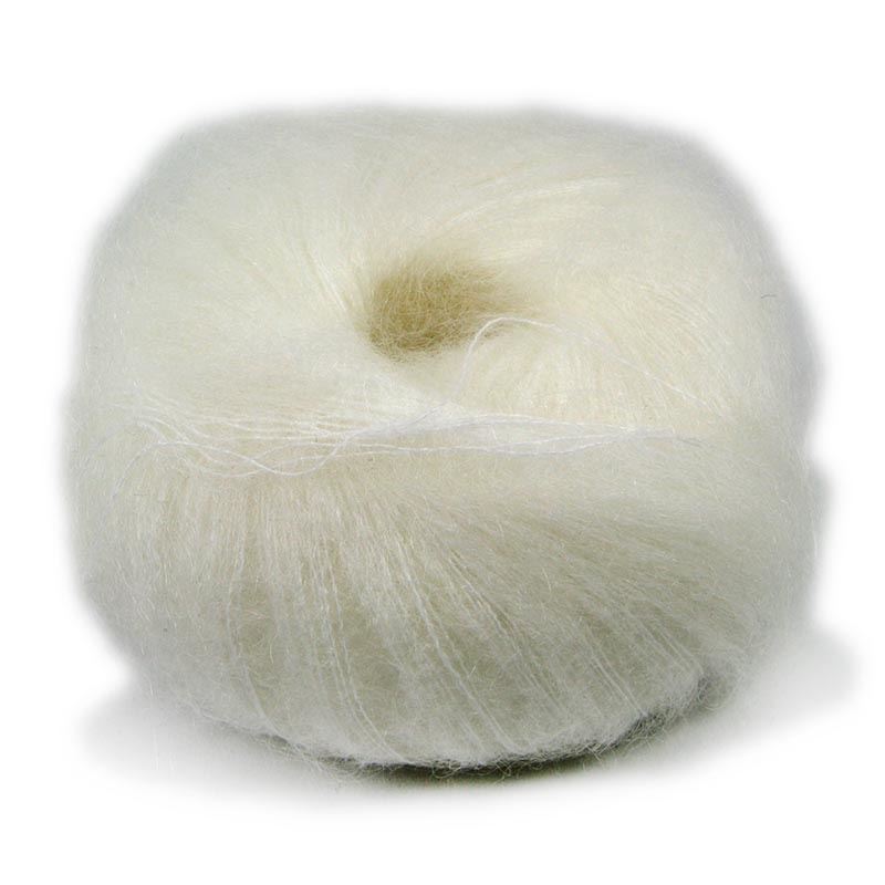 Royal Mohair White Snow