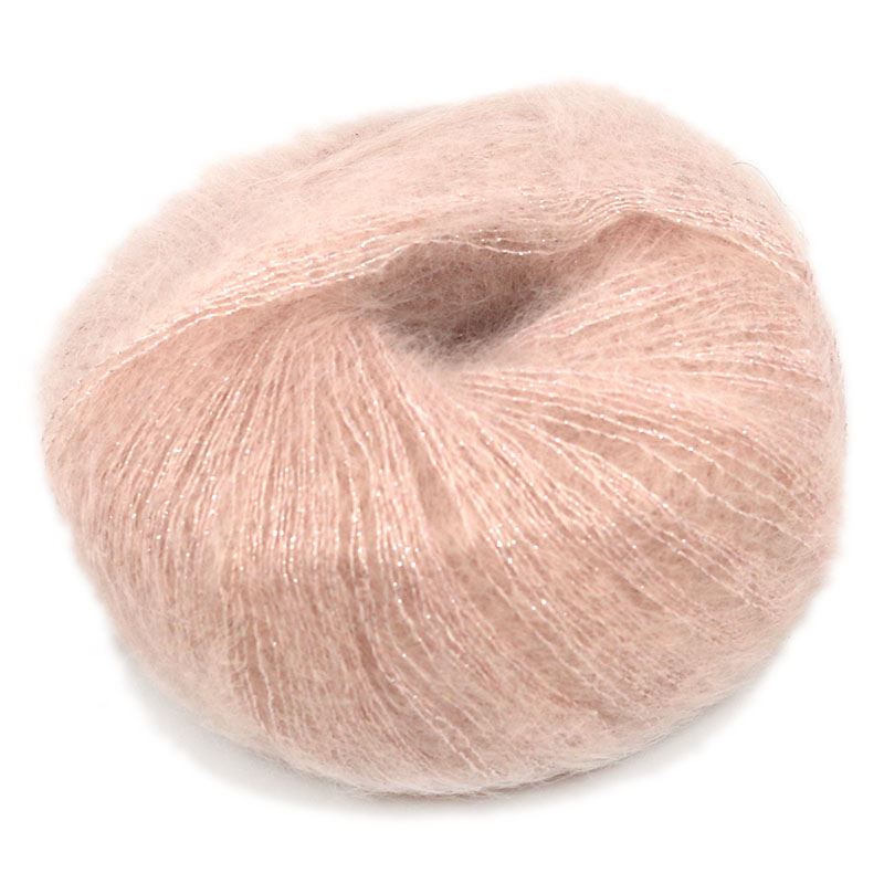 udelukkende Latter Rædsel Silk Mohair Glitter