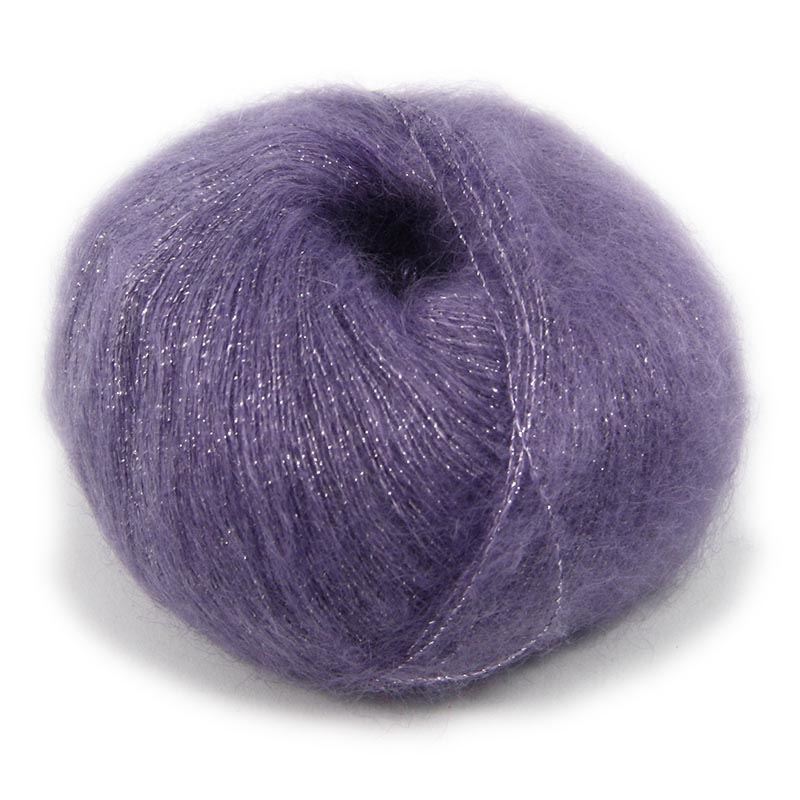 udelukkende Latter Rædsel Silk Mohair Glitter