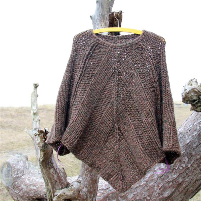 Nr 405 - Tyk poncho