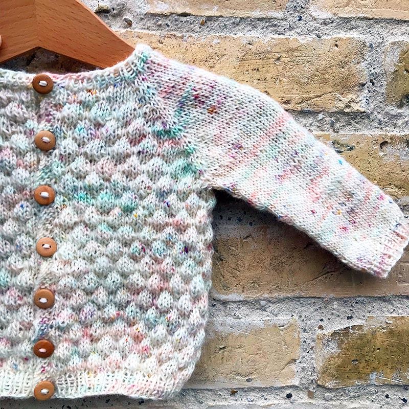 Baby Bubble Cardigan