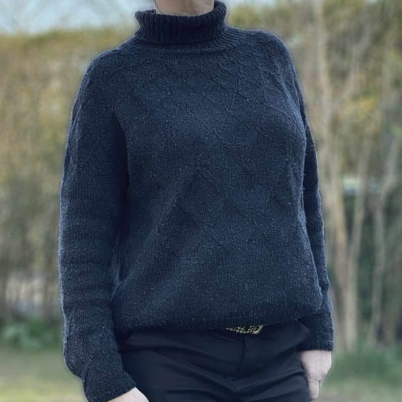 Dahlia Sweater opskrift med - Køb & Download