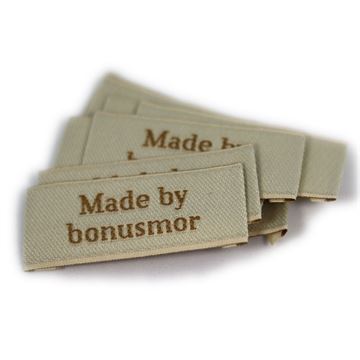 Label "Made by Bonusmor"