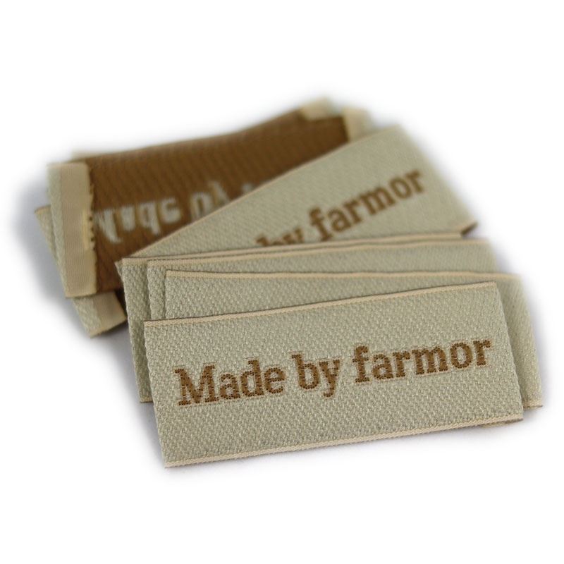 Label "Made by Farmor"