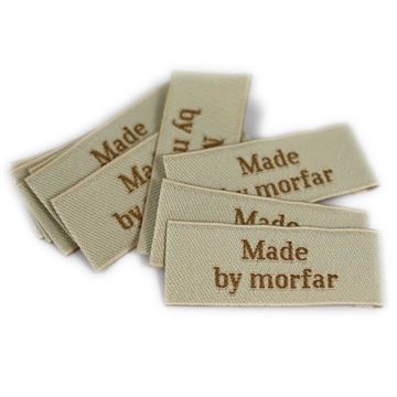 Label "Made by Morfar"