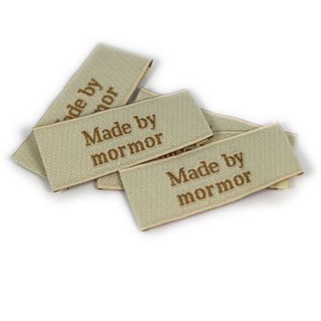 Label "Made by Mormor"