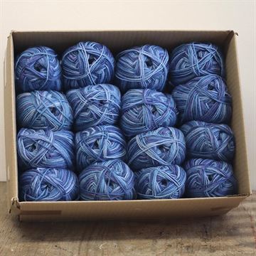 Sock Box 75 Blå  - minimum 8 par strømper