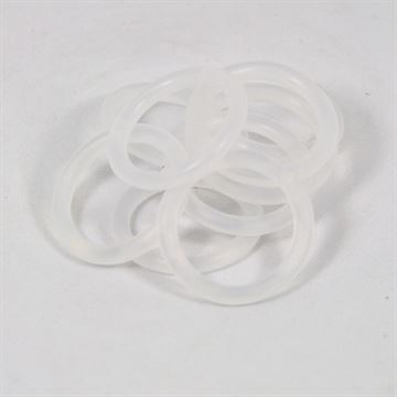 Suttekæde O-Ring transparent
