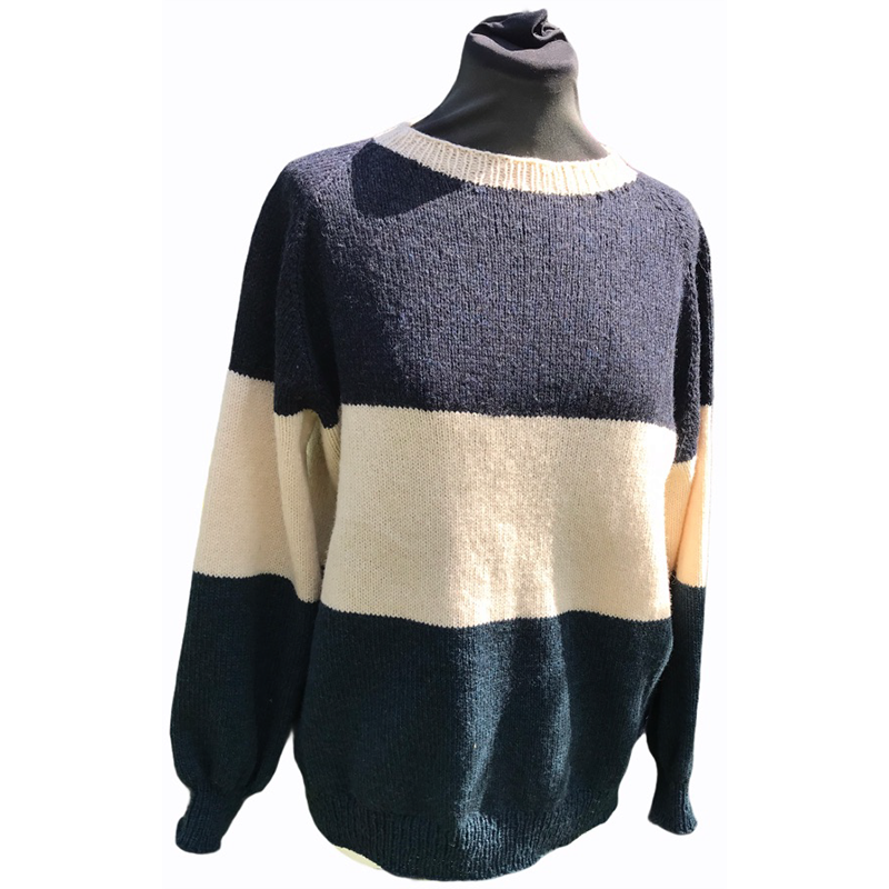 Tricolore Sweater by Krautwald
